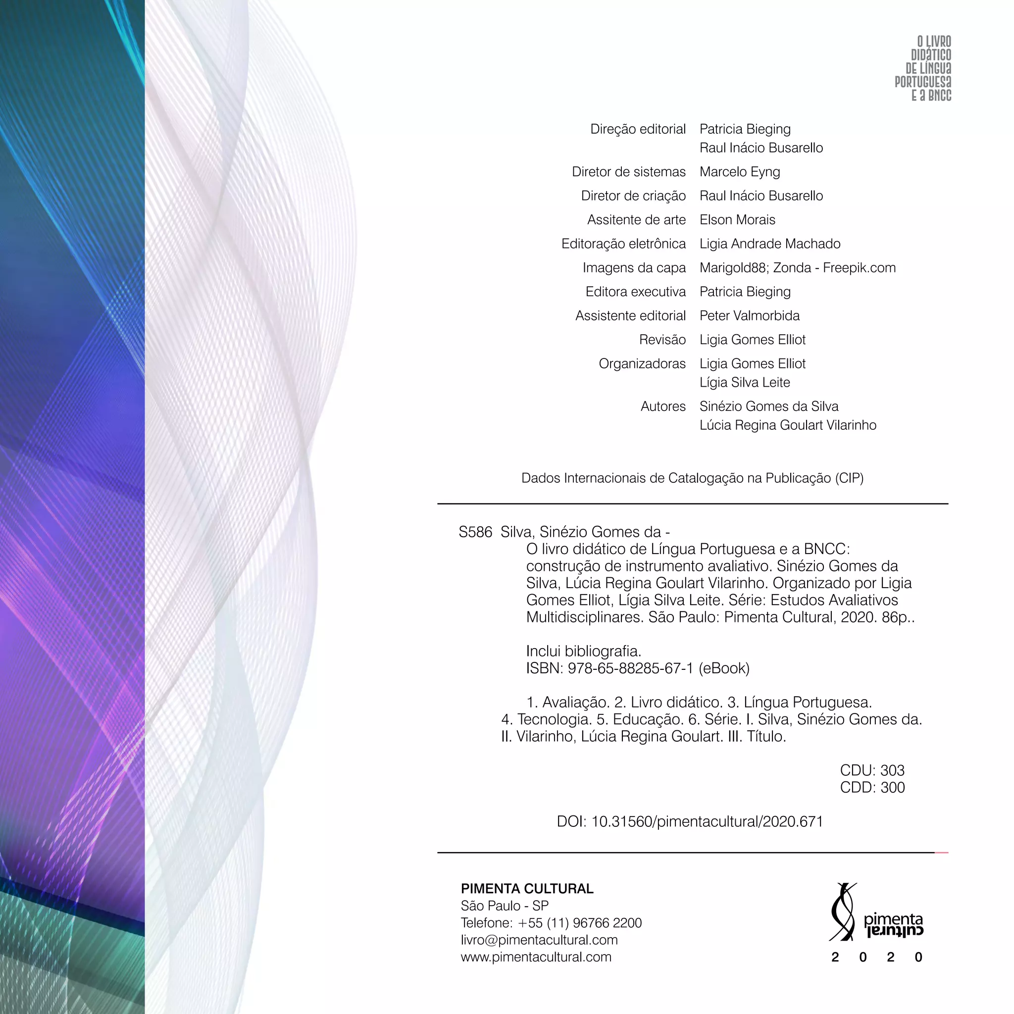 O livro didático de Língua Portuguesa e a BNCC: construção de instrumento avaliativo