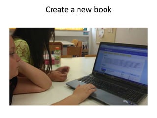 Create a new book
 