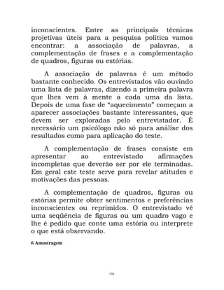 *
        @       ;    Q                                 $             E   ;
                    7                         &                        ; "
                       &                 9                                 &
        $            "9                            G
            8                &                         ;         *               *
!                                                       ;            ;           ;
                                ;        " F                                         ;
$                   ;         R
                              9                  $                   '           &
                               &>        !                                        "$
    ;                        A                                       ;                    J
                D                   G                        G               D
                                                       &
            8                        &                   9
                                                     ;                   9           &>
                         $           ;
                                             ;                   ;
            ;&>
     8                               &                 $             "9
    G                            !                                           9 C
                                                                         ;             ;C
                $TC                  9                           $               ;
        *              $                                     G
    $               D ! ;
6 Amostragem




                                             176
 