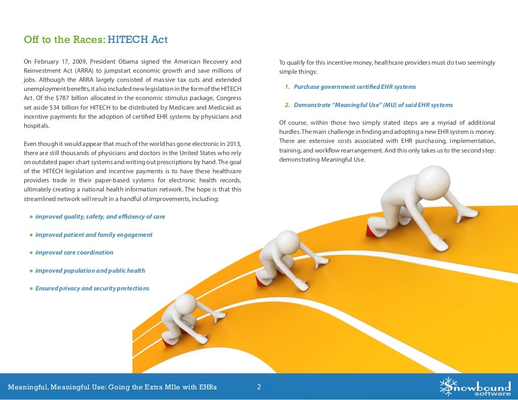 Snowbound Software Meaningful Use EBook Q3 2013