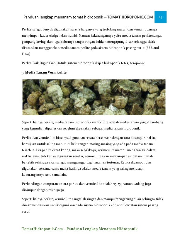 iEbooki menanam tomat ihidroponiki