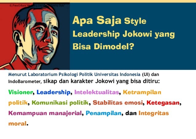 Ebook modelling jokowi's leadership style by adm