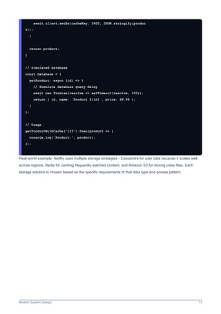 Comprehensive Guide to Modern System Design Principles and Practices | PDF