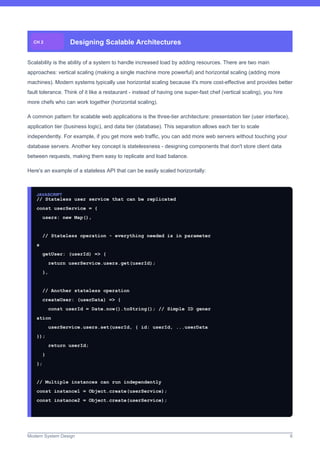Comprehensive Guide to Modern System Design Principles and Practices | PDF
