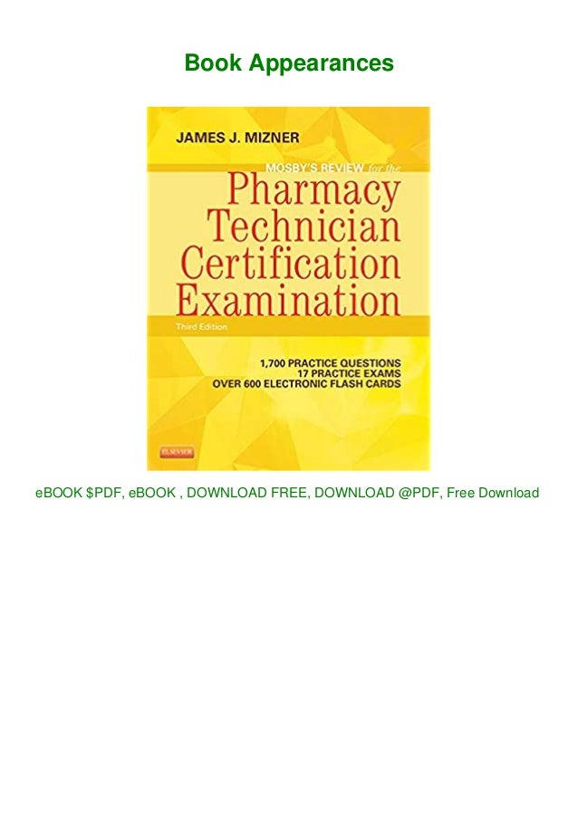 Ebook Mos S Review For The Pharmacy Technician Certification Exam Ebook Mos S Review For The Pharmacy Technician Certification Exam