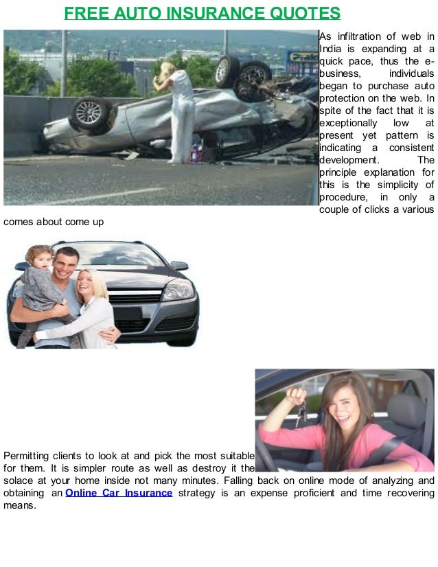 Free Auto Insurance Quotes free auto insurance quotes 1 638
