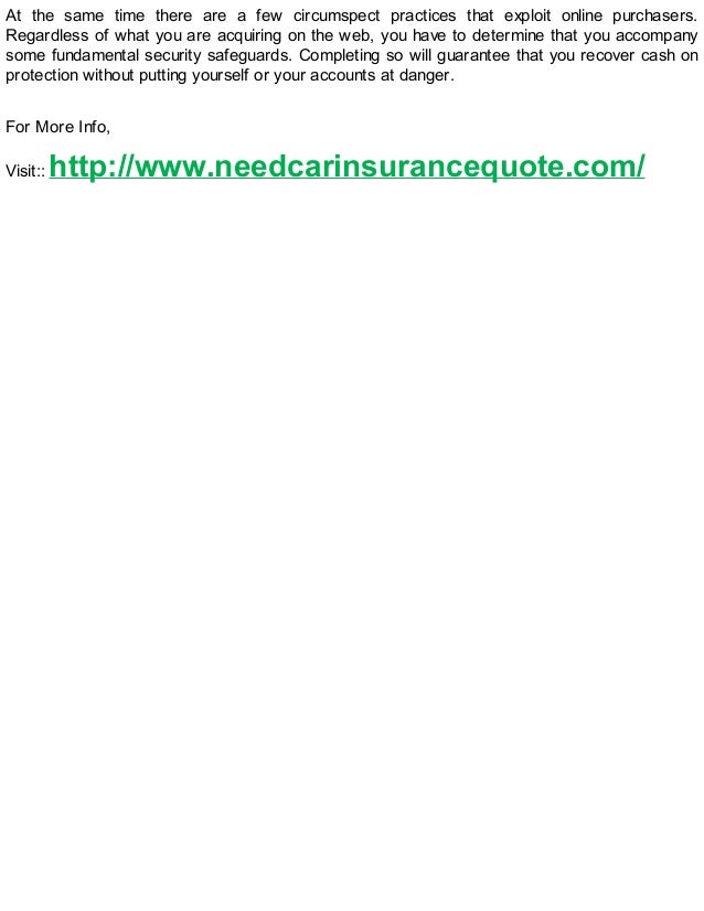 Free Auto Insurance Quotes