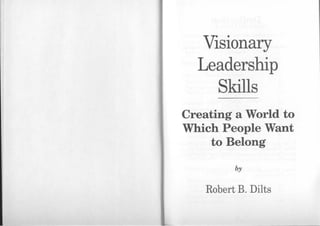 (Ebook nlp) robert dilts   visionary leadership skills