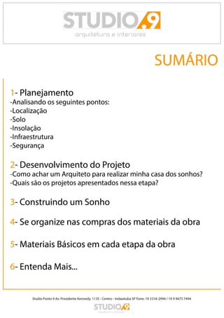Guia: Como construir uma casa! 