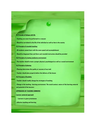 E book on Commerce Education