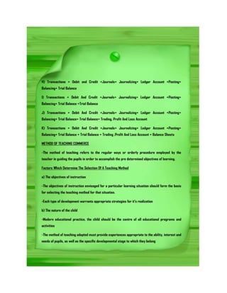 E book on Commerce Education