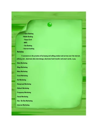 E book on Commerce Education