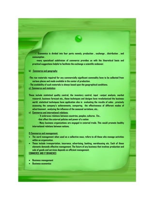 E book on Commerce Education