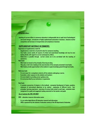 E book on Commerce Education