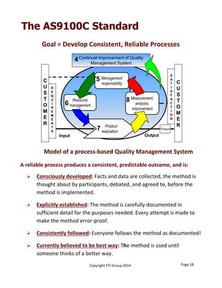 Ebook on how to implement an as9100 | PDF