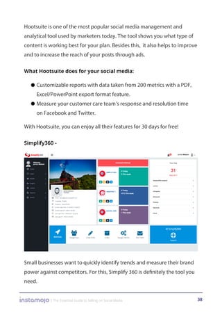 Hootsuite is one of the most popular social media management and
analytical tool used by marketers today. The tool shows y...