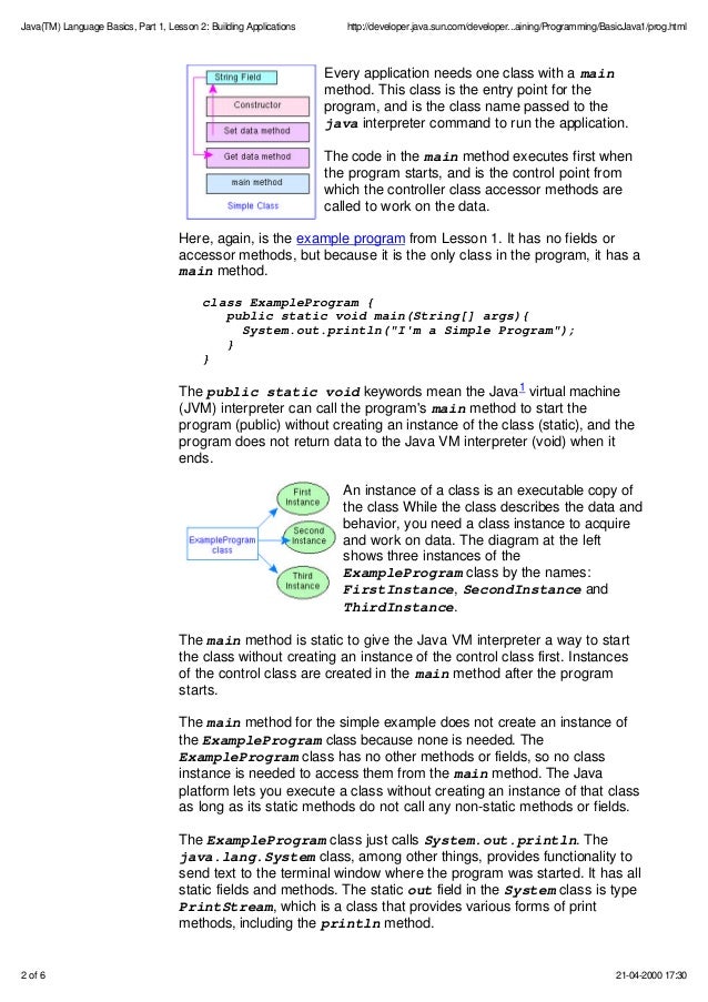 (Ebook pdf) java programming language basics