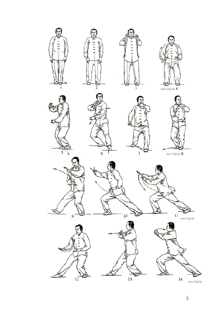 tai chi yang 42 movement form taiji 24 form