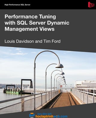 High Performance SQL Server 
Performance Tuning 
with SQL Server Dynamic 
Management Views 
Louis Davidson and Tim Ford 
 