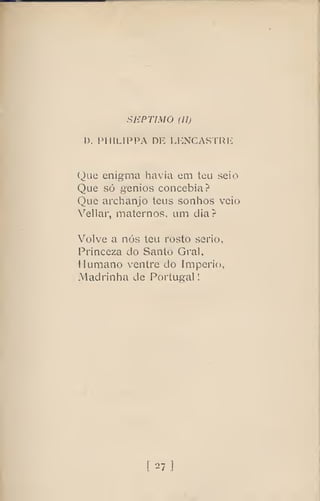 E-book de Pessoa, Mensagem