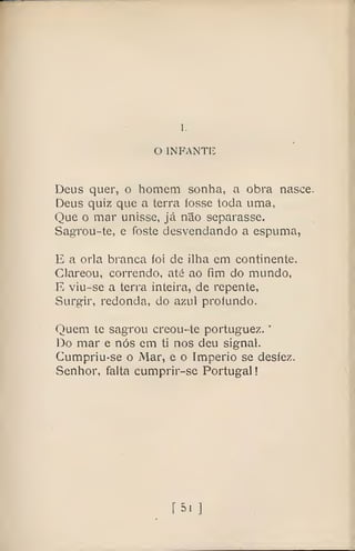 E-book de Pessoa, Mensagem
