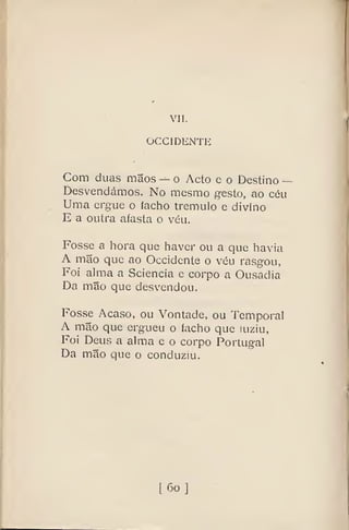 E-book de Pessoa, Mensagem