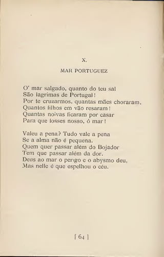 E-book de Pessoa, Mensagem