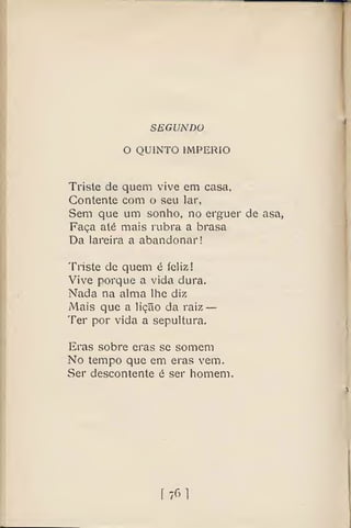 E-book de Pessoa, Mensagem