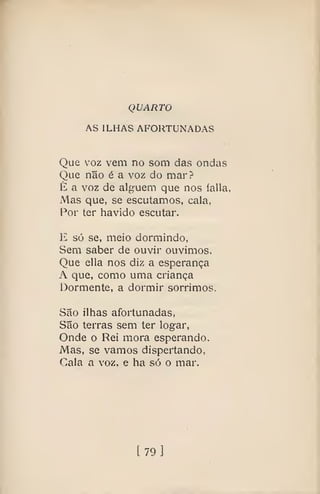 E-book de Pessoa, Mensagem