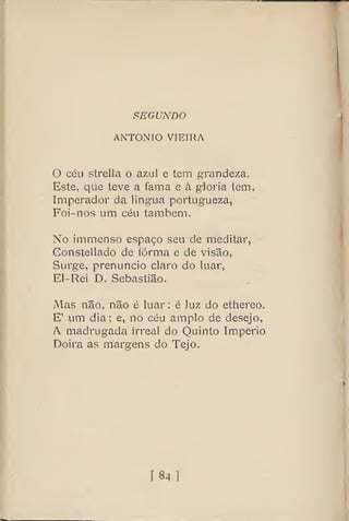 E-book de Pessoa, Mensagem