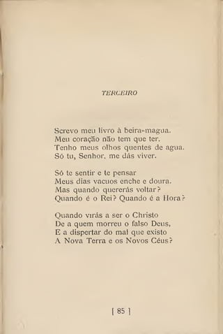 E-book de Pessoa, Mensagem
