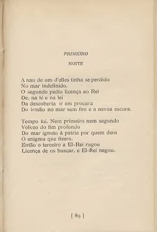 E-book de Pessoa, Mensagem
