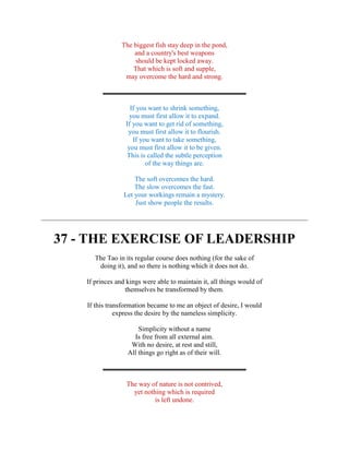 (E book philosophy) [lao tzu] the tao-te-ching (three translations) | PDF