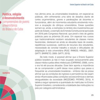 Ensino Superior no Brasil e em Cuba
27
Gráfico 1.1 – Distribuição das IES e matrículas no Ensino Superior do Paraná
segund...