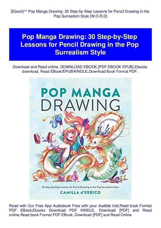 [Ebook]^^ Pop Manga Drawing 30 StepbyStep Lessons for Pencil Drawing
