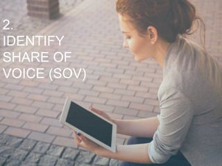 2.
IDENTIFY
SHARE OF
VOICE (SOV)
 