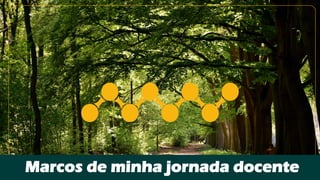 Marcos de minha jornada docente
 