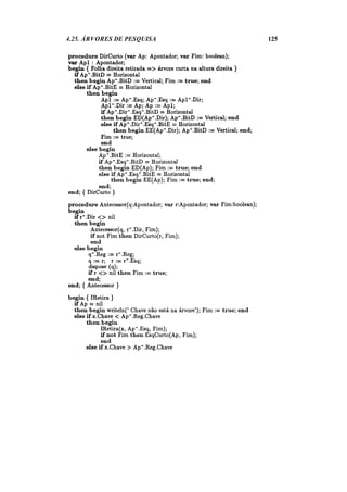 4.25. ÁRVORES DE PESQUISA 125
 