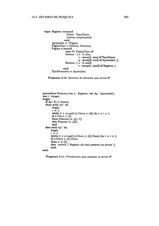 33.3. ÁRVORES DE PESQUISA 183
 