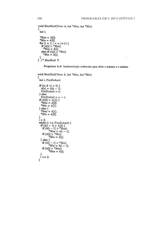 198 PROGRAMAS EM C DO CAPÍTULO 1
 