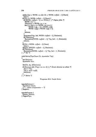 250 PROGRAMAS EM C DO CAPÍTULO 5
 