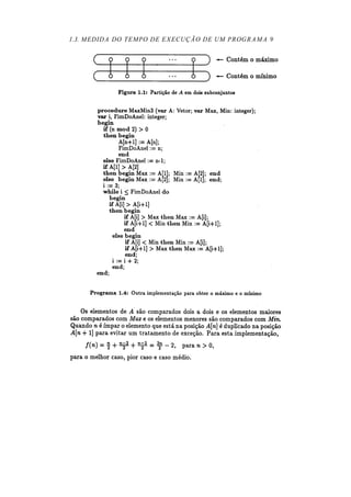 1.3. MEDIDA DO TEMPO DE EXECUÇÃO DE UM PROGRAMA 9
 