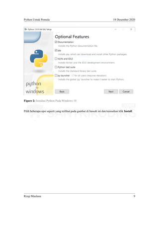 Ebook python untuk pemula | PDF