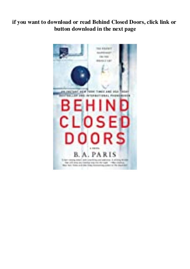 Ebook Read Online Get Ebook Epub Mobi Behind Closed Doors Download