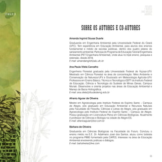 Reflexões e práticas sobre educação ambiental