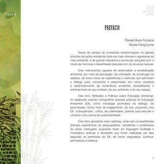 Reflexões e práticas sobre educação ambiental