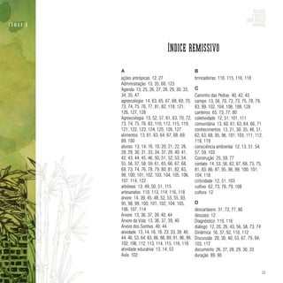 Reflexões e práticas sobre educação ambiental