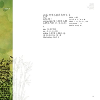 Reflexões e práticas sobre educação ambiental