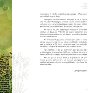 Reflexões e práticas sobre educação ambiental