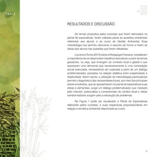 Reflexões e práticas sobre educação ambiental